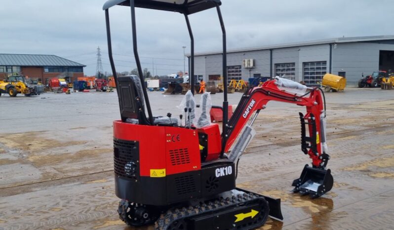 Unused 2024 Captok CK10 Micro Excavators For Auction: Leeds – 5th, 6th, 7th & 8th March 2025 @ 8:00am full