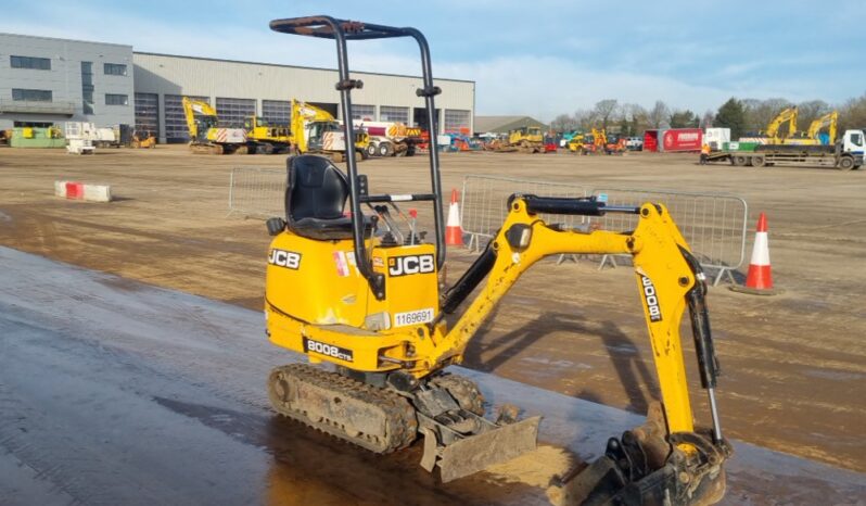 2019 JCB 8008CTS Micro Excavators For Auction: Leeds – 5th, 6th, 7th & 8th March 2025 @ 8:00am full