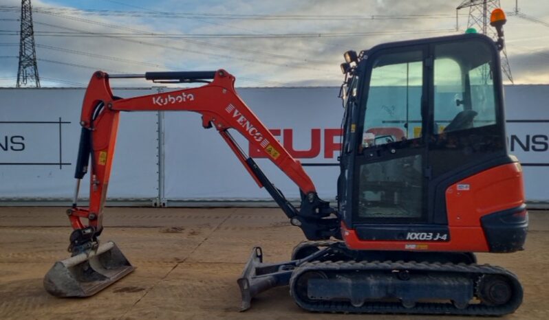 2017 Kubota KX030-4 Mini Excavators For Auction: Leeds – 5th, 6th, 7th & 8th March 2025 @ 8:00am full