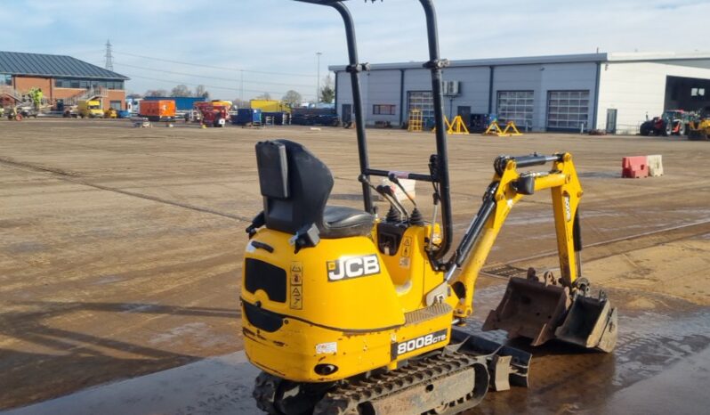 2019 JCB 8008CTS Micro Excavators For Auction: Leeds – 5th, 6th, 7th & 8th March 2025 @ 8:00am full