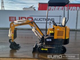 Unused 2024 Captok CK15 Micro Excavators For Auction: Leeds – 5th, 6th, 7th & 8th March 2025 @ 8:00am full