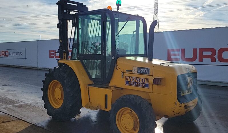 JCB 930 Rough Terrain Forklifts For Auction: Leeds – 5th, 6th, 7th & 8th March 2025 @ 8:00am full