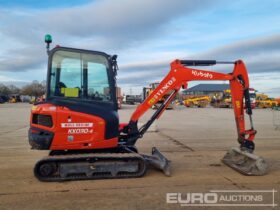 2017 Kubota KX030-4 Mini Excavators For Auction: Leeds – 5th, 6th, 7th & 8th March 2025 @ 8:00am full