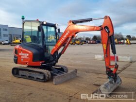 2017 Kubota KX030-4 Mini Excavators For Auction: Leeds – 5th, 6th, 7th & 8th March 2025 @ 8:00am full