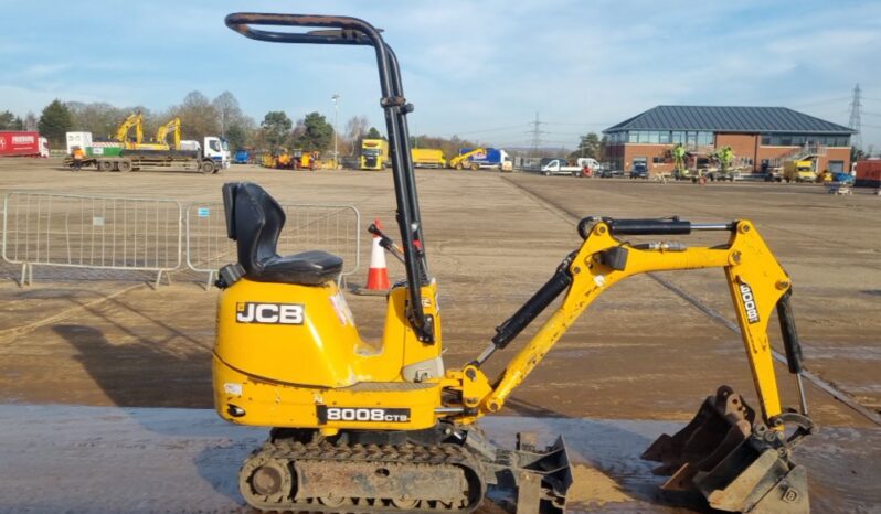 2019 JCB 8008CTS Micro Excavators For Auction: Leeds – 5th, 6th, 7th & 8th March 2025 @ 8:00am full