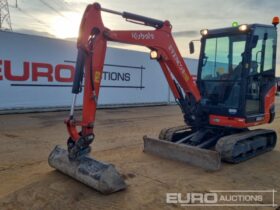 2017 Kubota KX030-4 Mini Excavators For Auction: Leeds – 5th, 6th, 7th & 8th March 2025 @ 8:00am