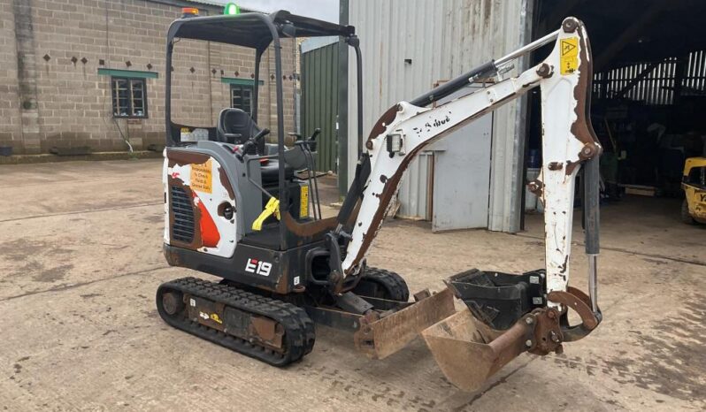 2018 Bobcat E19 Mini Excavators for Sale full