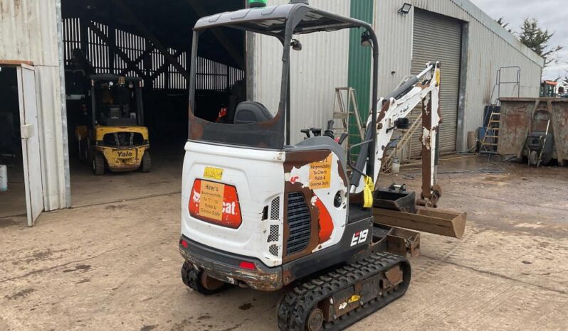 2018 Bobcat E19 Mini Excavators for Sale full