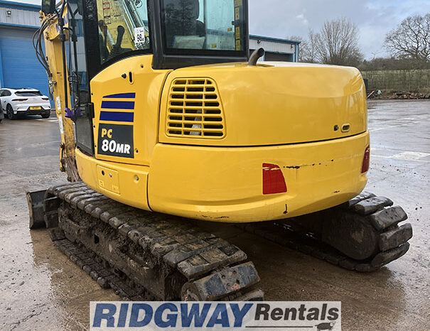 Komatsu PC80MR-5 full