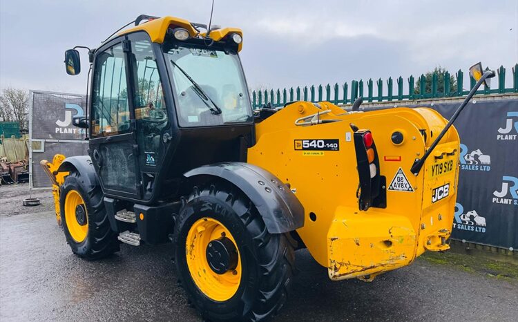 2019 JCB 540-140 Hi Viz Telehandler full