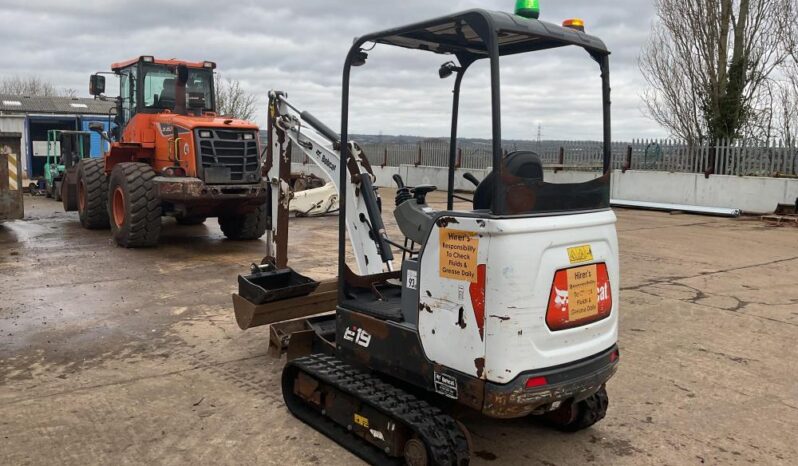 2018 Bobcat E19 Mini Excavators for Sale full