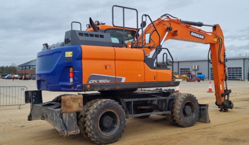 Doosan DX160W Wheeled Excavators For Auction: Leeds – 5th, 6th, 7th & 8th March 2025 @ 8:00am full