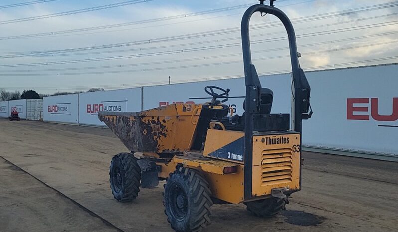 2015 Thwaites 3 Ton Site Dumpers For Auction: Leeds – 5th, 6th, 7th & 8th March 2025 @ 8:00am full