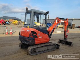 2016 Kubota KX61-3 Mini Excavators For Auction: Leeds – 5th, 6th, 7th & 8th March 2025 @ 8:00am full