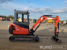 2016 Kubota KX61-3 Mini Excavators For Auction: Leeds – 5th, 6th, 7th & 8th March 2025 @ 8:00am full