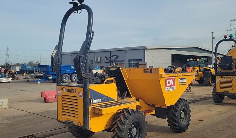 2017 Thwaites 3 Ton Site Dumpers For Auction: Leeds – 5th, 6th, 7th & 8th March 2025 @ 8:00am full