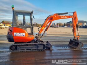 2017 Kubota KX101-3A4 Mini Excavators For Auction: Leeds – 5th, 6th, 7th & 8th March 2025 @ 8:00am full