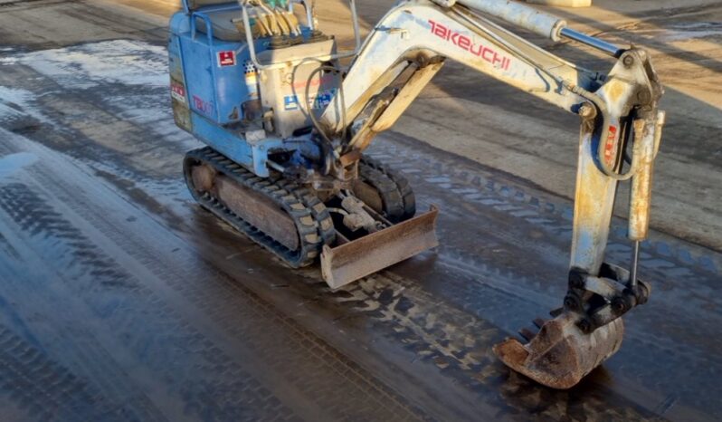 Takeuchi TB007 Micro Excavators For Auction: Leeds – 5th, 6th, 7th & 8th March 2025 @ 8:00am full