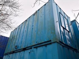 1 CANTEEN CABIN 20FT X 8″ SPLIT STORE For Auction on 2025-03-18 For Auction on 2025-03-18