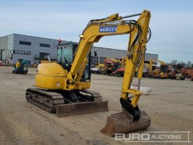 2017 Komatsu PC80MR-3 6 Ton+ Excavators For Auction: Leeds – 5th, 6th, 7th & 8th March 2025 @ 8:00am full