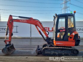 2017 Kubota KX101-3A4 Mini Excavators For Auction: Leeds – 5th, 6th, 7th & 8th March 2025 @ 8:00am full