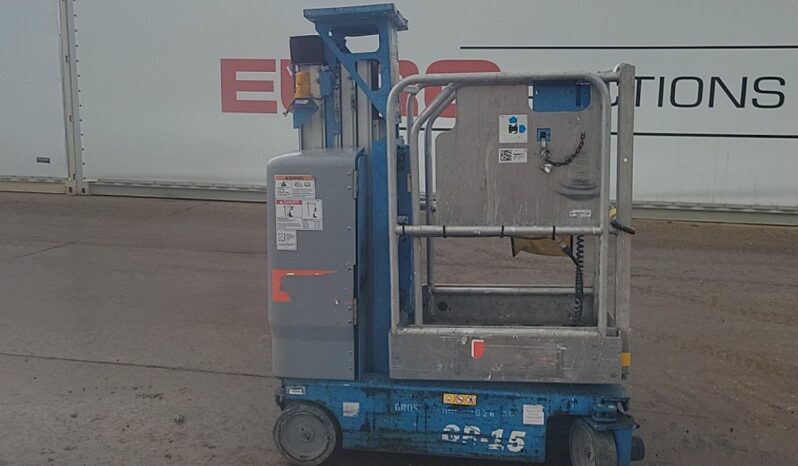 2014 Genie GR-15 Manlifts For Auction: Leeds – 5th, 6th, 7th & 8th March 2025 @ 8:00am full