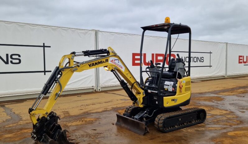 2021 Yanmar ViO17 Mini Excavators For Auction: Dromore – 21st & 22nd February 2025 @ 9:00am For Auction on 2025-02-22