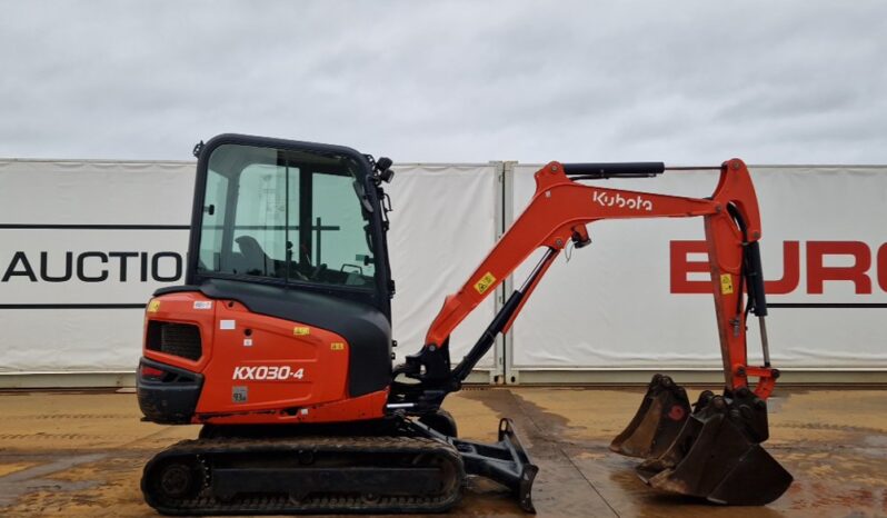 2020 Kubota KX030-4 Mini Excavators For Auction: Dromore – 21st & 22nd February 2025 @ 9:00am For Auction on 2025-02-22 full