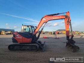 2019 Kubota KX080-4A 6 Ton+ Excavators For Auction: Leeds – 5th, 6th, 7th & 8th March 2025 @ 8:00am full