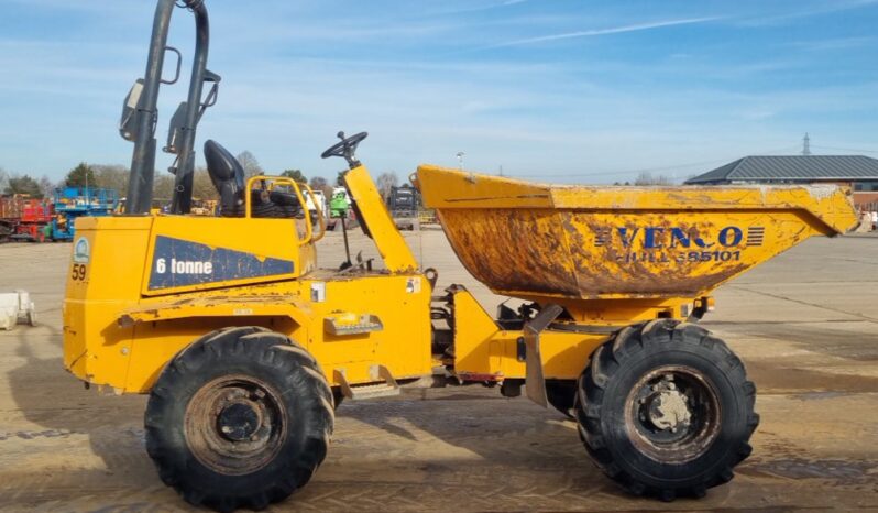 2014 Thwaites 6 Ton Site Dumpers For Auction: Leeds – 5th, 6th, 7th & 8th March 2025 @ 8:00am full