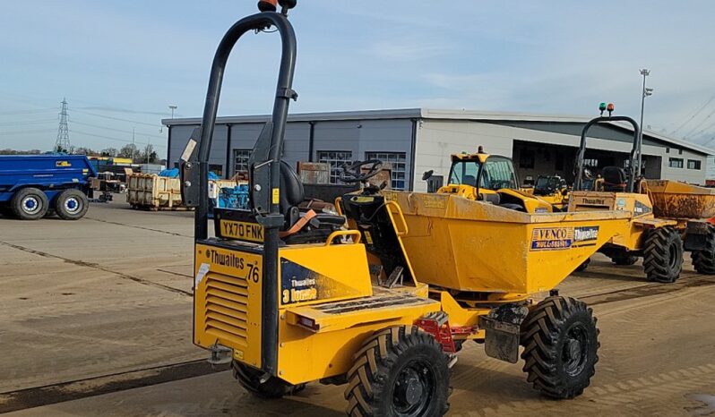 2020 Thwaites 3 Ton Site Dumpers For Auction: Leeds – 5th, 6th, 7th & 8th March 2025 @ 8:00am full