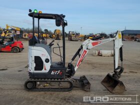 2021 Bobcat E17Z Mini Excavators For Auction: Leeds – 5th, 6th, 7th & 8th March 2025 @ 8:00am full