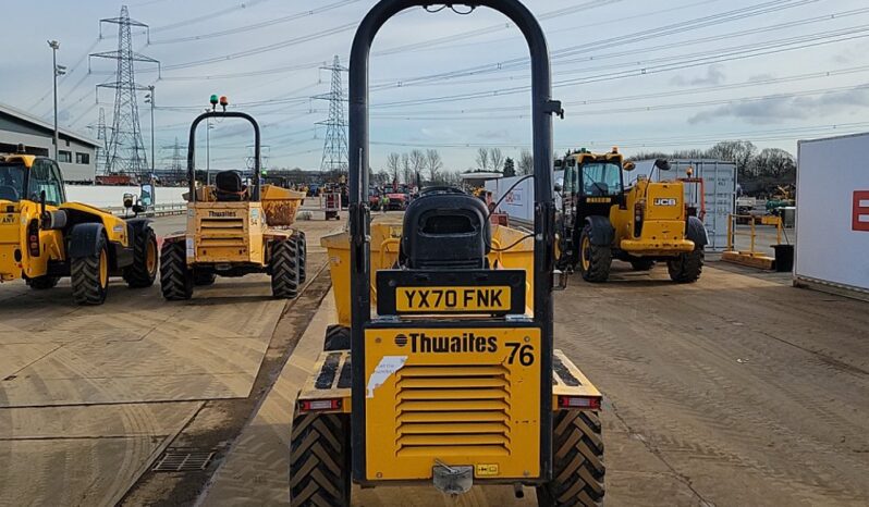 2020 Thwaites 3 Ton Site Dumpers For Auction: Leeds – 5th, 6th, 7th & 8th March 2025 @ 8:00am full