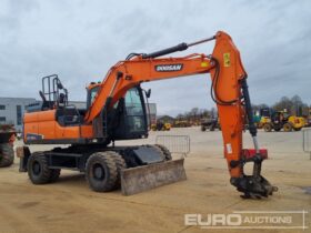 Doosan DX160W Wheeled Excavators For Auction: Leeds – 5th, 6th, 7th & 8th March 2025 @ 8:00am full