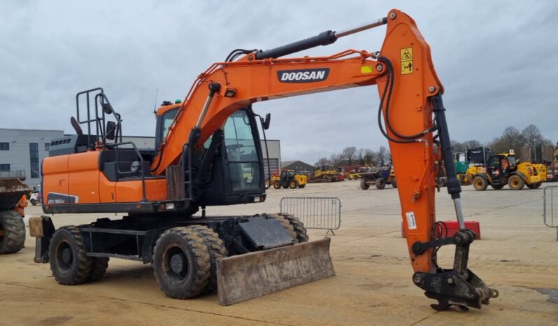 Doosan DX160W Wheeled Excavators For Auction: Leeds – 5th, 6th, 7th & 8th March 2025 @ 8:00am full