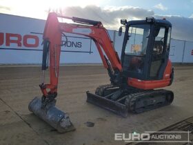 2016 Kubota KX61-3 Mini Excavators For Auction: Leeds – 5th, 6th, 7th & 8th March 2025 @ 8:00am