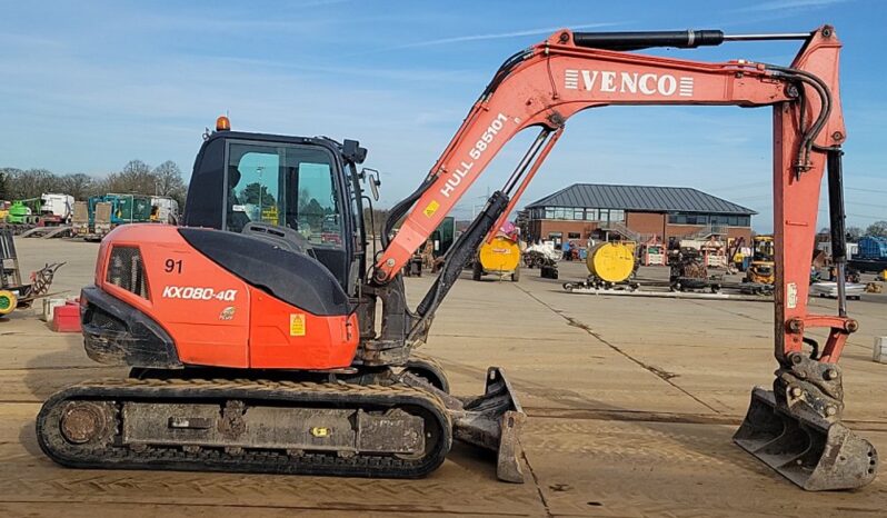 2018 Kubota KX080-4A 6 Ton+ Excavators For Auction: Leeds – 5th, 6th, 7th & 8th March 2025 @ 8:00am full