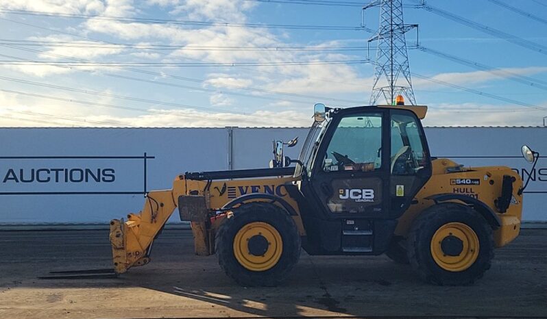 2017 JCB 540-140 Hi Viz Telehandlers For Auction: Leeds – 5th, 6th, 7th & 8th March 2025 @ 8:00am full