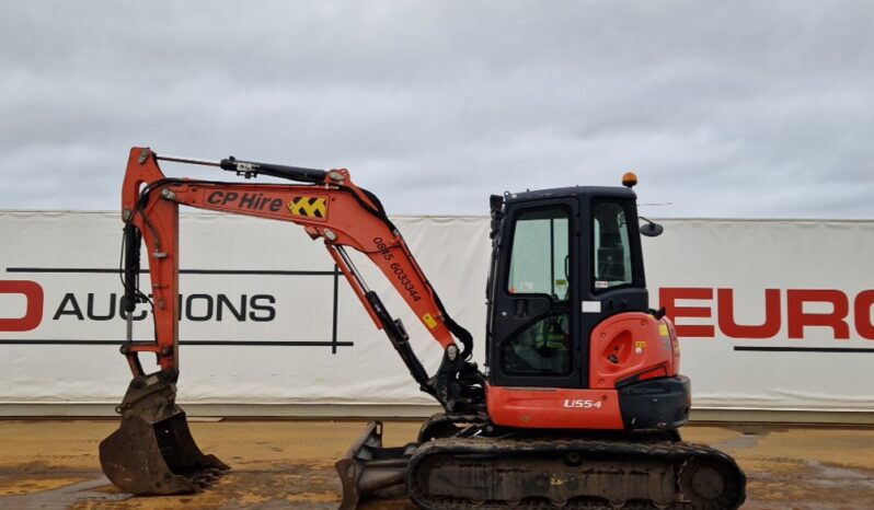 2018 Kubota U55-4 Mini Excavators For Auction: Dromore – 21st & 22nd February 2025 @ 9:00am For Auction on 2025-02-22 full