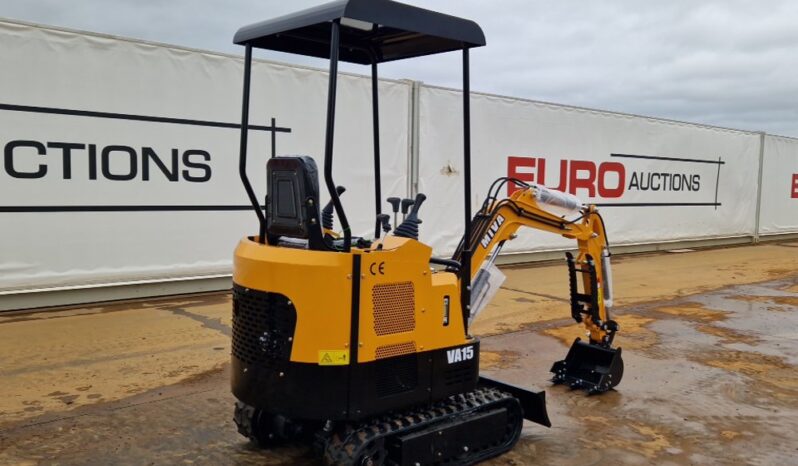 Unused 2024 Miva VA15 Micro Excavators For Auction: Dromore – 21st & 22nd February 2025 @ 9:00am For Auction on 2025-02-22 full