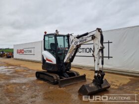 2019 Bobcat E27 Mini Excavators For Auction: Dromore – 21st & 22nd February 2025 @ 9:00am For Auction on 2025-02-22 full