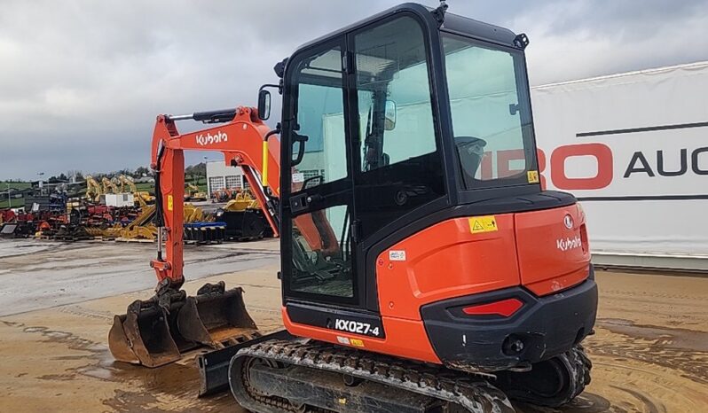 2021 Kubota KX027-4 Mini Excavators For Auction: Dromore – 21st & 22nd February 2025 @ 9:00am For Auction on 2025-02-22 full