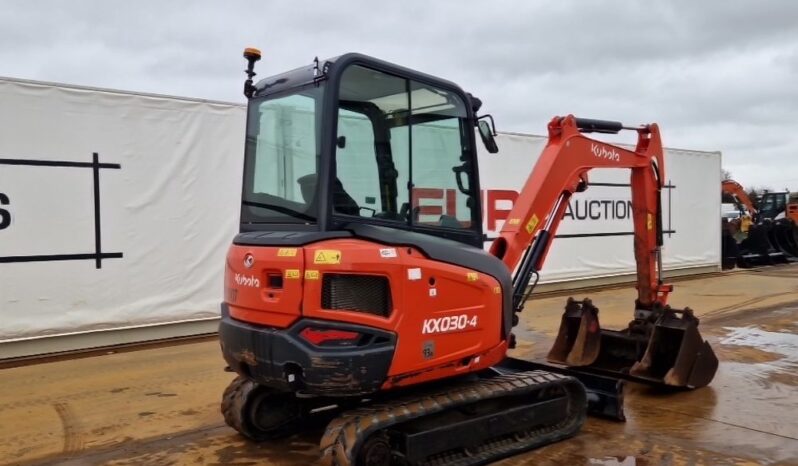 2020 Kubota KX030-4 Mini Excavators For Auction: Dromore – 21st & 22nd February 2025 @ 9:00am For Auction on 2025-02-22 full