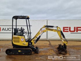 2021 Yanmar ViO17 Mini Excavators For Auction: Dromore – 21st & 22nd February 2025 @ 9:00am For Auction on 2025-02-22 full