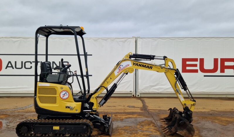 2021 Yanmar ViO17 Mini Excavators For Auction: Dromore – 21st & 22nd February 2025 @ 9:00am For Auction on 2025-02-22 full