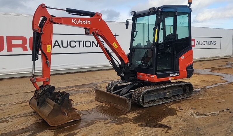 2021 Kubota KX027-4 Mini Excavators For Auction: Dromore – 21st & 22nd February 2025 @ 9:00am For Auction on 2025-02-22