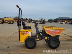 2019 Mecalac TA1EH Site Dumpers For Auction: Leeds – 5th, 6th, 7th & 8th March 2025 @ 8:00am full