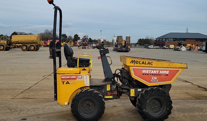 2019 Mecalac TA1EH Site Dumpers For Auction: Leeds – 5th, 6th, 7th & 8th March 2025 @ 8:00am full