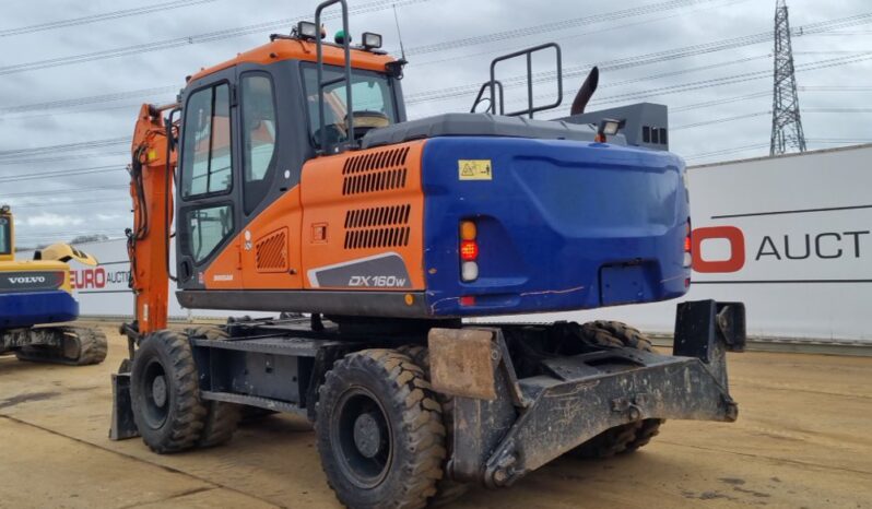 Doosan DX160W Wheeled Excavators For Auction: Leeds – 5th, 6th, 7th & 8th March 2025 @ 8:00am full