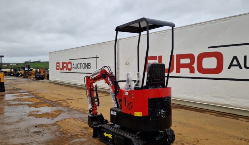 Unused 2024 Miva VA13 Micro Excavators For Auction: Dromore – 21st & 22nd February 2025 @ 9:00am For Auction on 2025-02-22 full